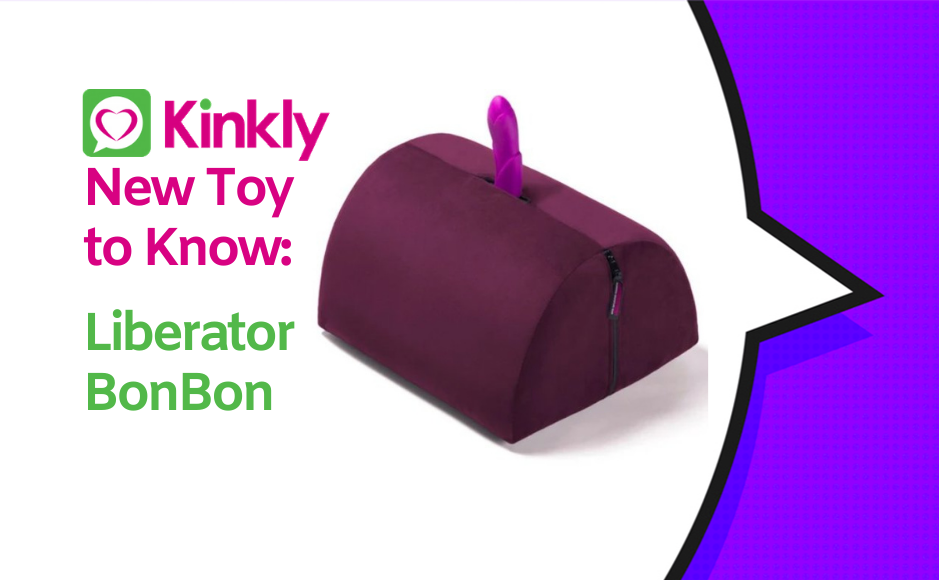 New Toy To Know Liberator Bonbon Sex Toy Mount Kinkly Straight Up