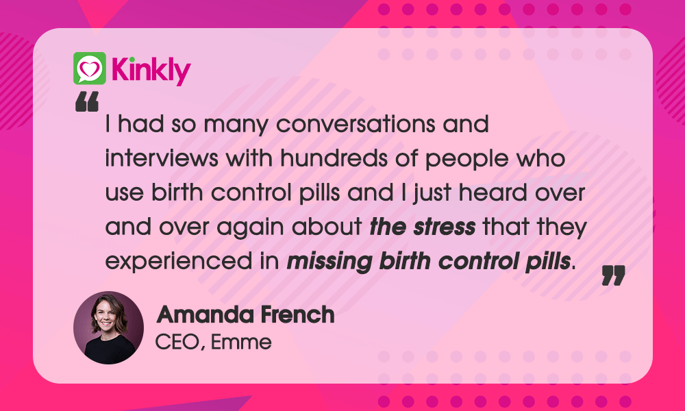 Amanda French CEO Emme Quote