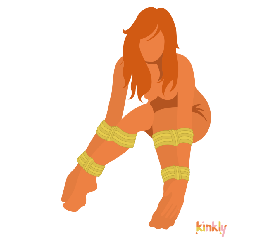 Crab Tie Bondage Position position illustration