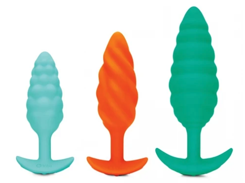 b-Vibe Textured Plugs butt plugs