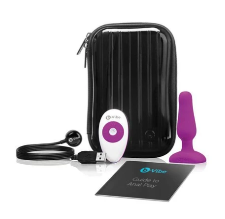 b-Vibe Remote Novice Plug vibrating butt plug