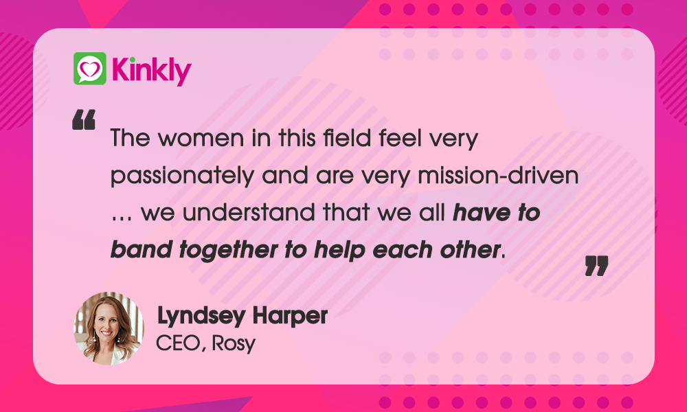 Lyndsey Harper CEO Rosy Quote