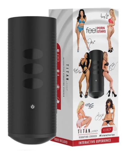 KIIROO Titan The Experience Interactive Vibrating Stroker