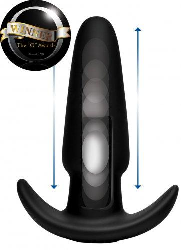 diagram of XR Thump-It! Large Thumping Plug butt plug inner mechanism