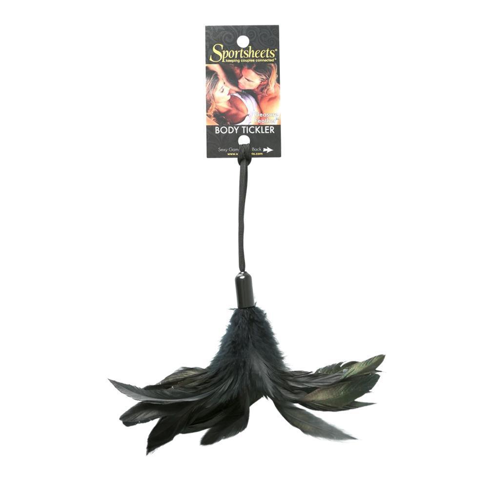 Sportsheets Pleasure Feather feather tickler in black