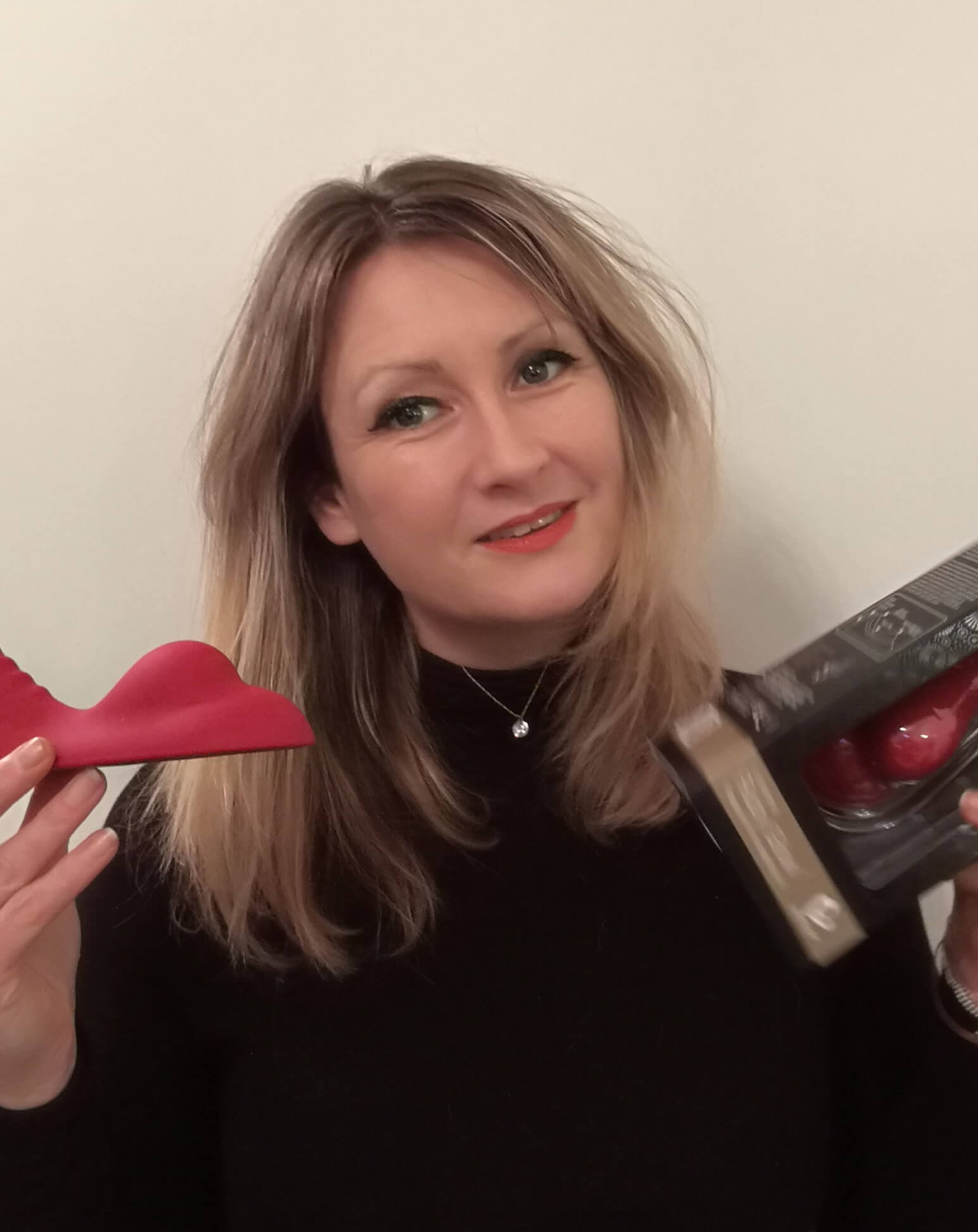 Tabitha Rayne, creator of the Rocks-Off Ruby Glow vibrator