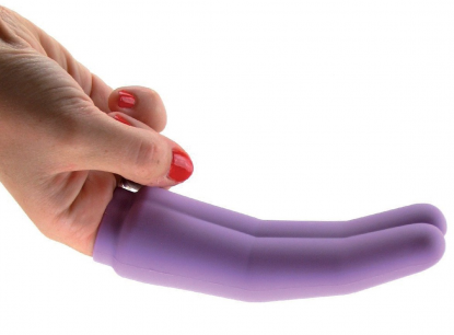 SEX TOY FINGER EXTENDER PURPLE