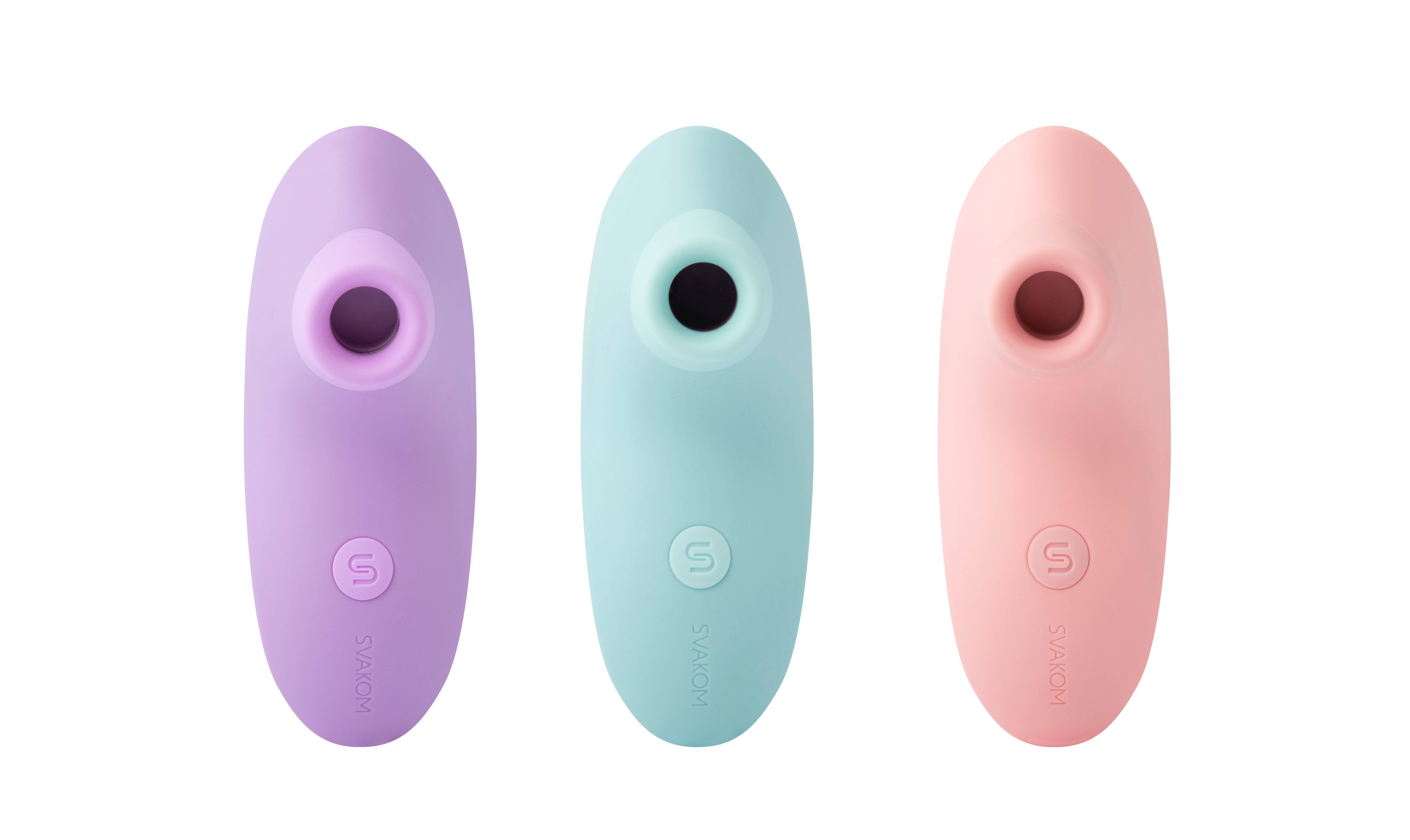 SVAKOM Pulse Lite NEO suction vibrator in three colors