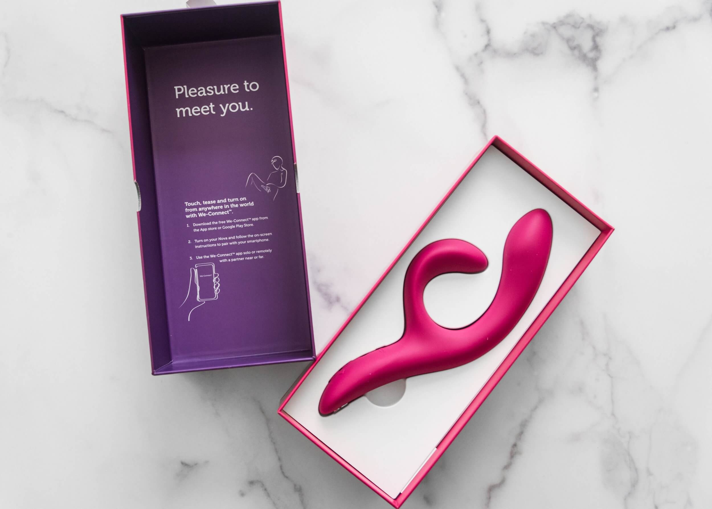 We-Vibe Nova 2 in its box