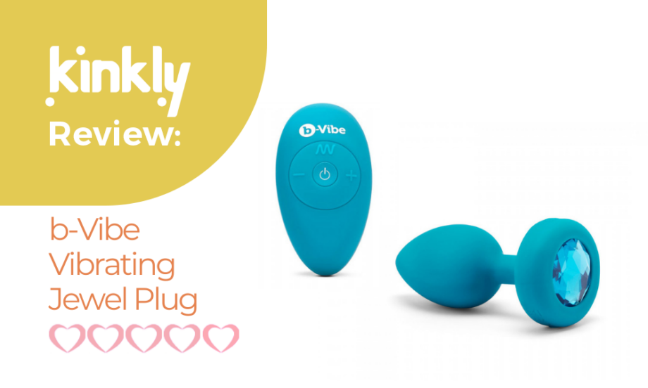 b-vibe Vibrating Jewel Plug: Sex Toy Review