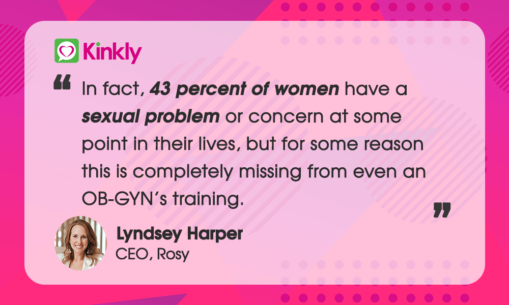 Lyndsey Harper CEO Rosy Quote