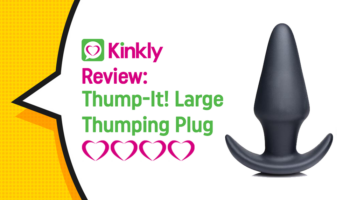 Sex Toy Review: XR Thump-It! Large Thumping Plug