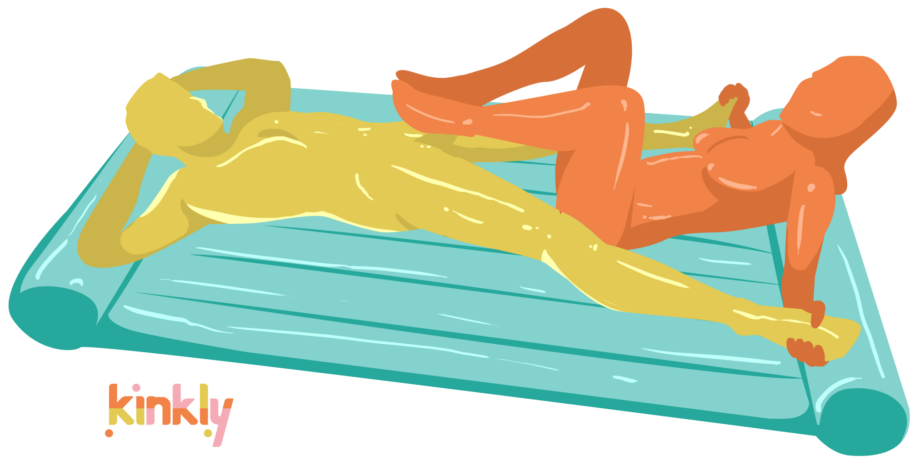 Slippery Tootsies Sex Position position illustration