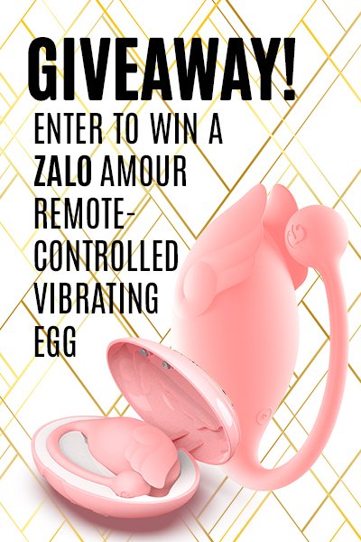 Win a ZALO Amour Remote-Controlled Vibrating Egg Fairy Pink!
