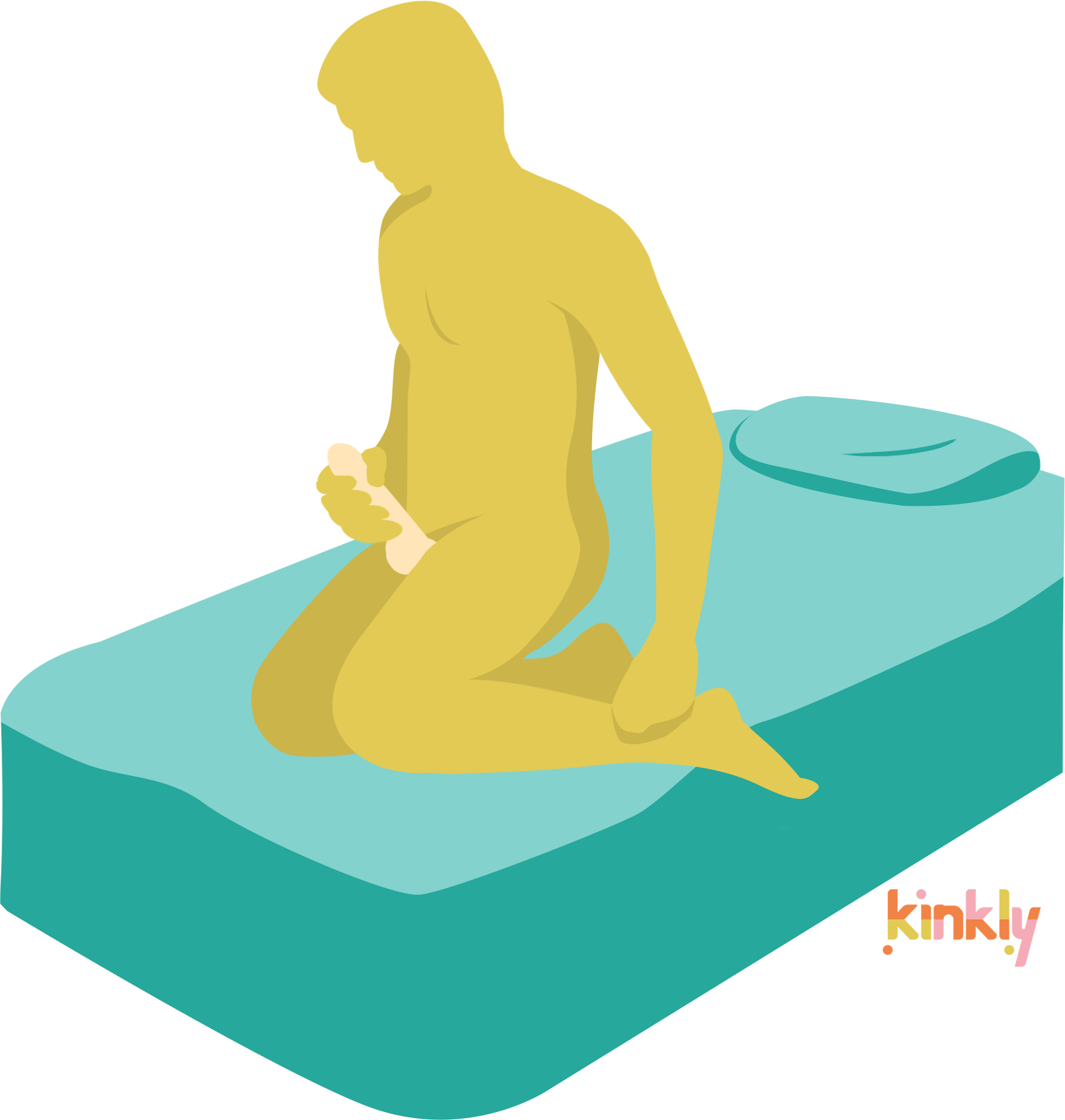 Photo for Kneeling Kneading Sex Position