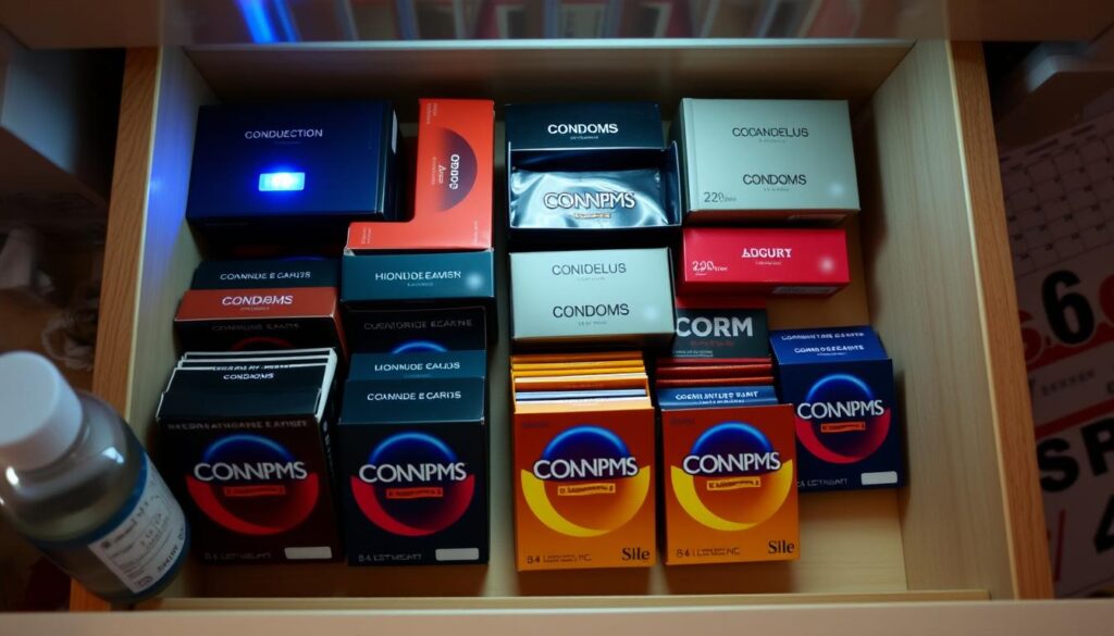 proper condom storage