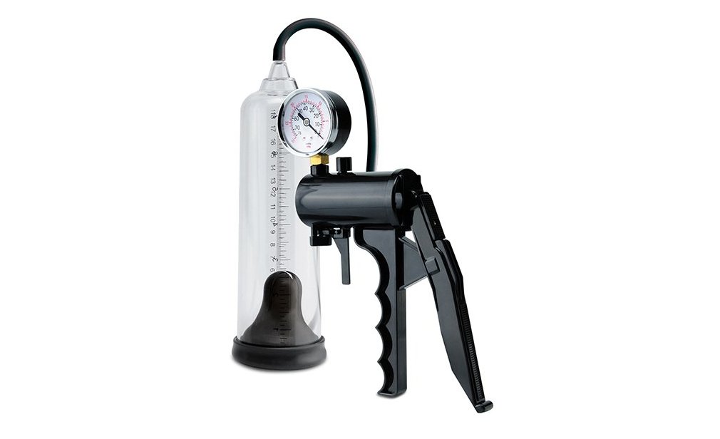 The Max-Precision Power Pump in front of a plain white background | Kinkly Shop