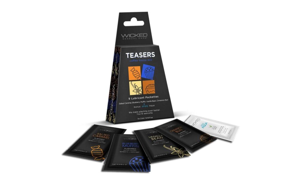 Coffee House Wicked Teasers Flavored Lube Sampler Mix | Kinkly Shop